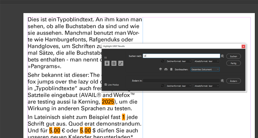 GEP highlight